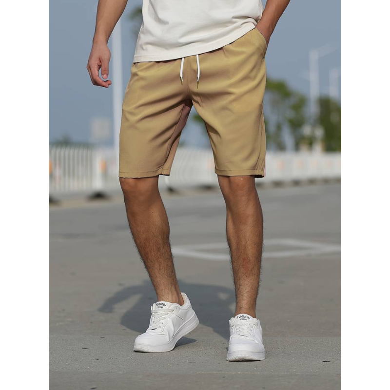 Umberto – Shorts Casual Con Coulisse E Vita Bassa