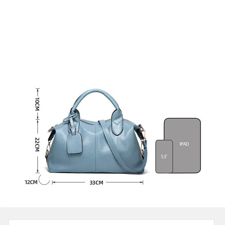 Damiana – Borsa A Tracolla Da Viaggio Elegante In Tinta Unita