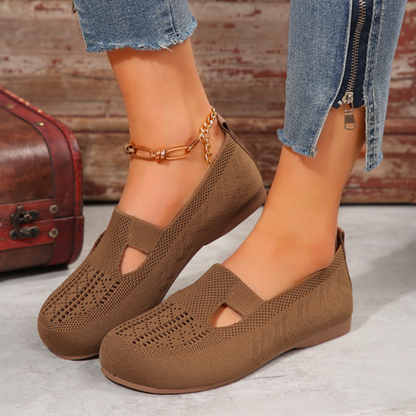 Mirinia - Scarpe Donna Comode Traspiranti Slip On Casual
