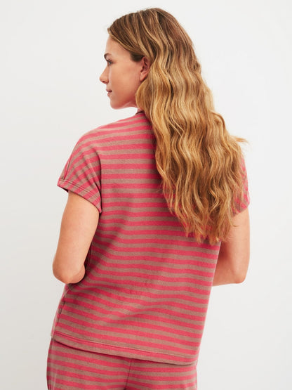 Albina - Camicia Donna Maniche Corte in Spugna