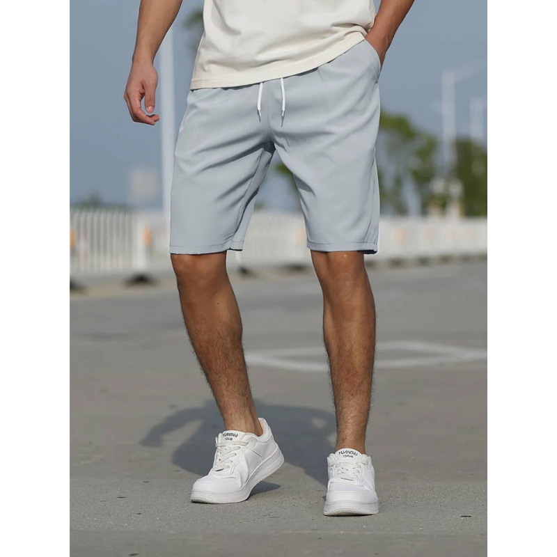 Umberto – Shorts Casual Con Coulisse E Vita Bassa