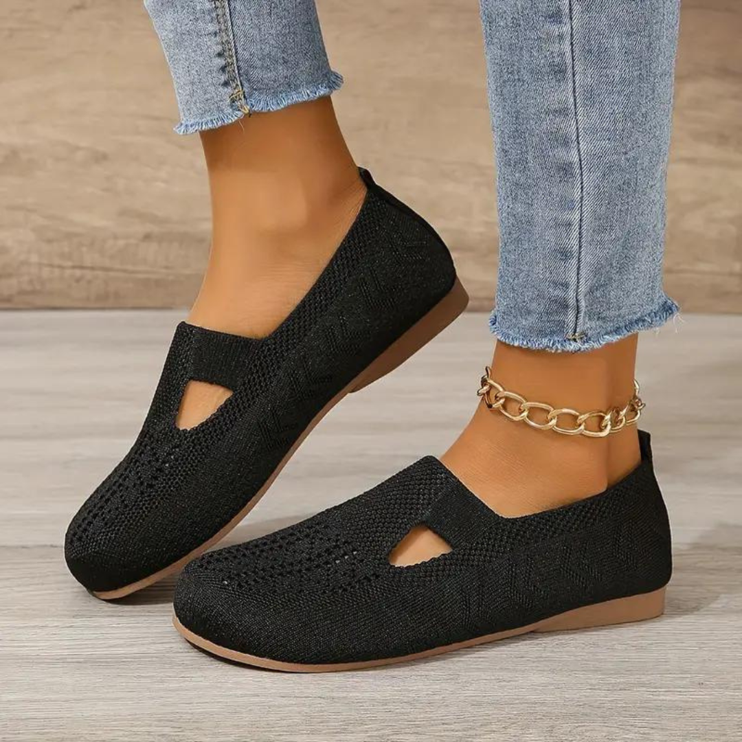 Mirinia - Scarpe Donna Comode Traspiranti Slip On Casual