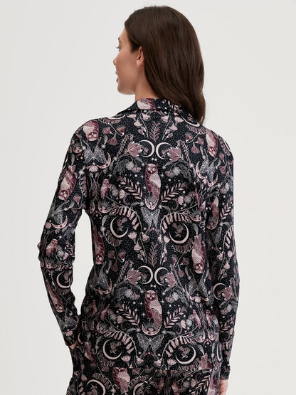 Agnese - Camicia Donna Elegante Maniche Lunghe