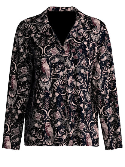 Agnese - Camicia Donna Elegante Maniche Lunghe