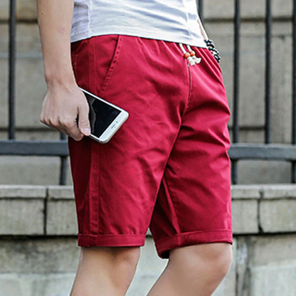 Umberto – Shorts Casual Con Coulisse E Vita Bassa
