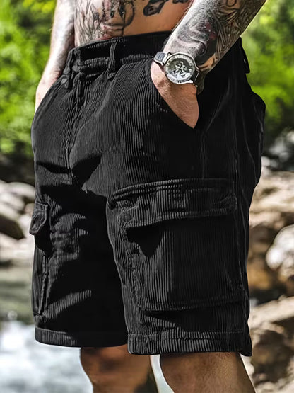 Normando - Pantaloncini Uomo 3D Comodi con Tasche