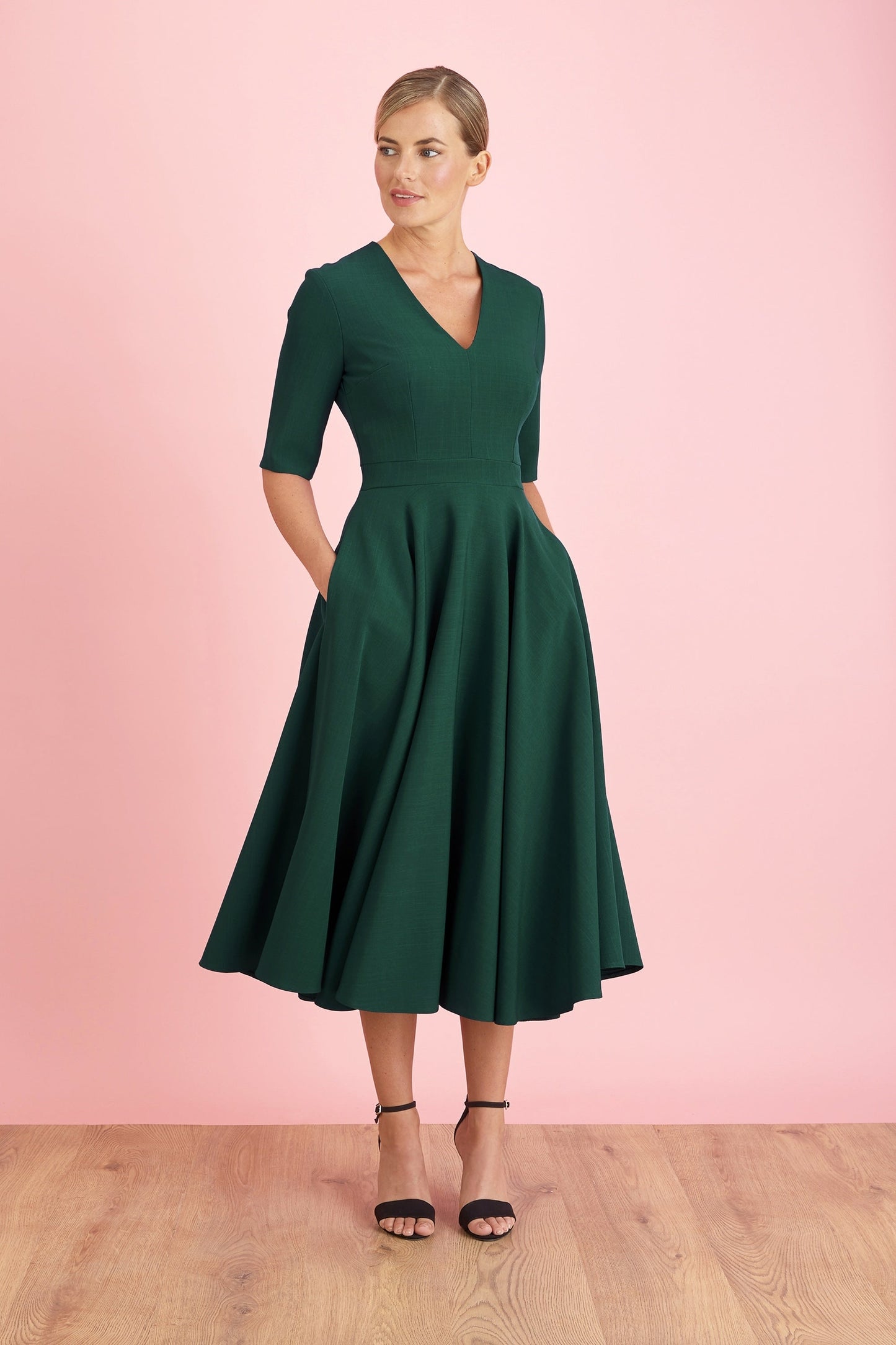 Susy - Abito Midi Donna Elegante Moderno