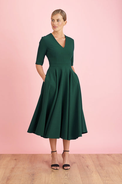 Susy - Abito Midi Donna Elegante Moderno
