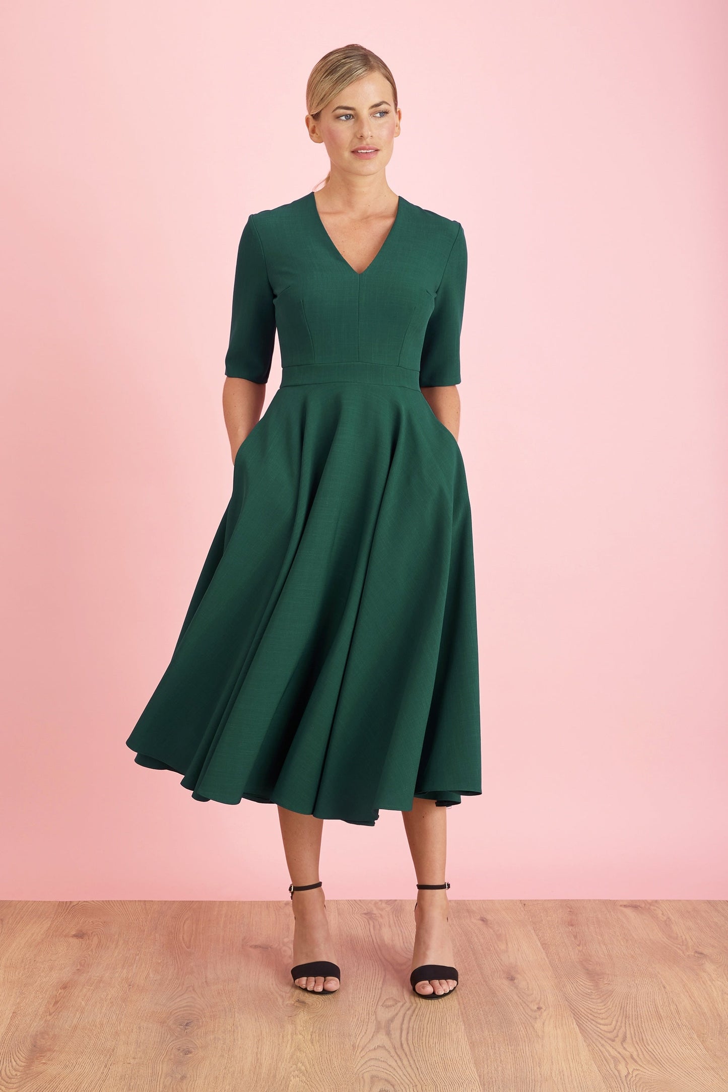 Susy - Abito Midi Donna Elegante Moderno