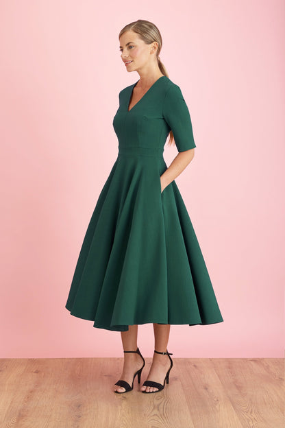 Susy - Abito Midi Donna Elegante Moderno