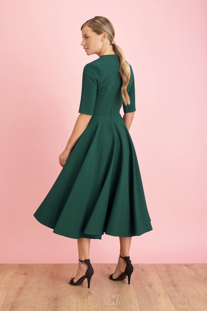 Susy - Abito Midi Donna Elegante Moderno