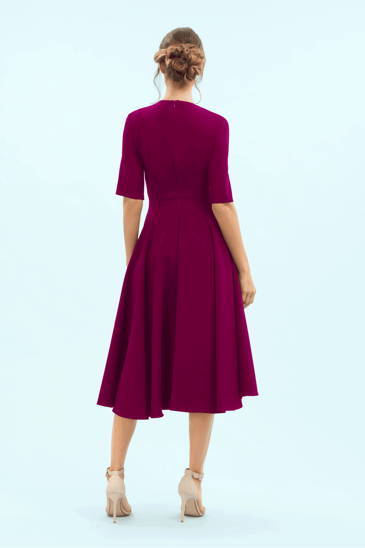 Susy - Abito Midi Donna Elegante Moderno