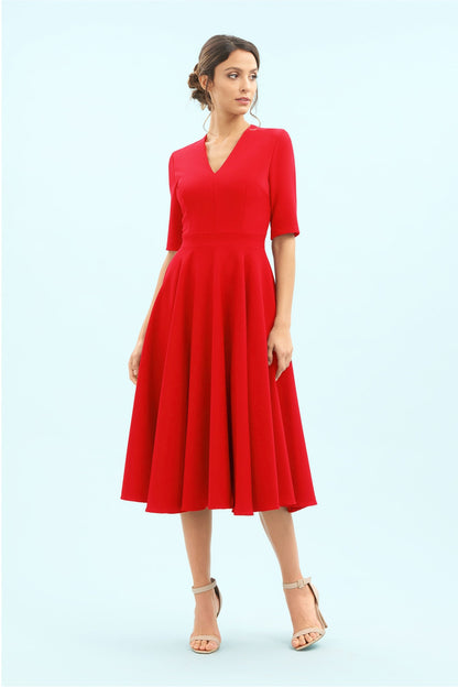 Susy - Abito Midi Donna Elegante Moderno