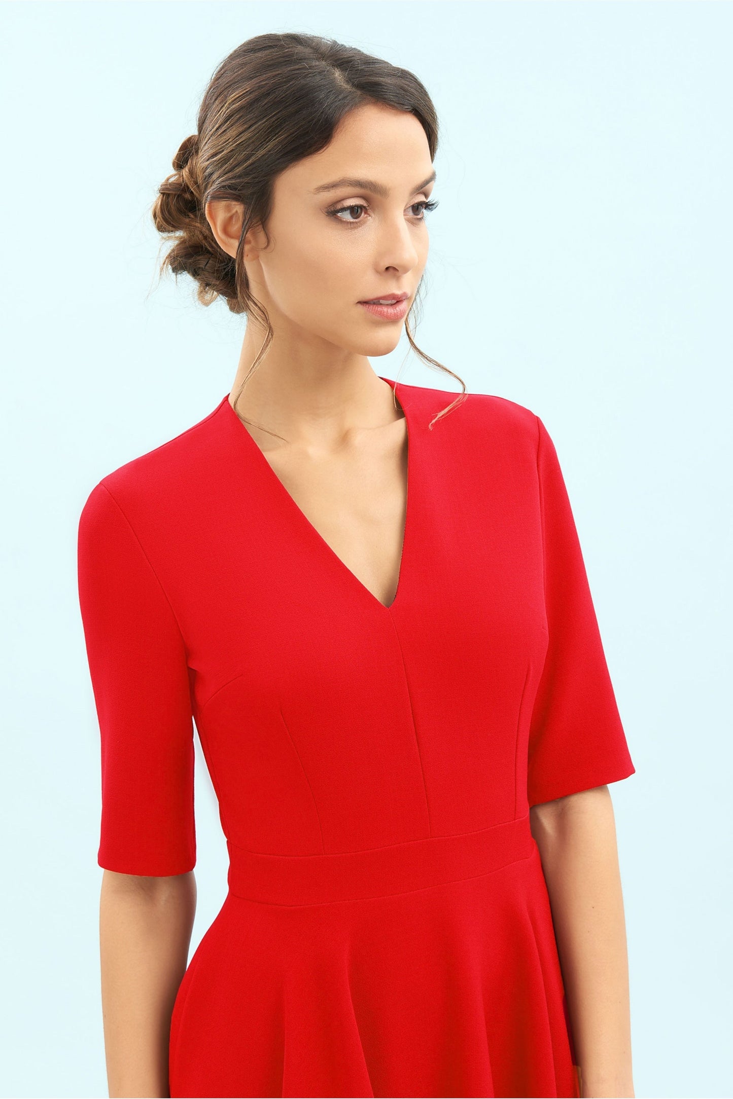 Susy - Abito Midi Donna Elegante Moderno