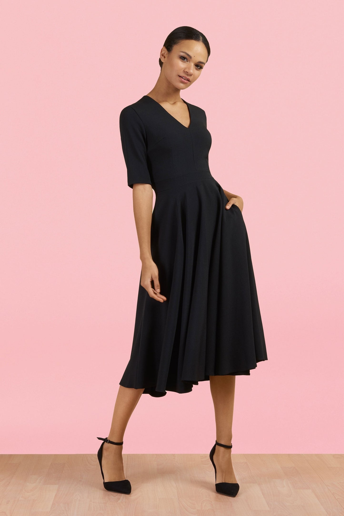 Susy - Abito Midi Donna Elegante Moderno