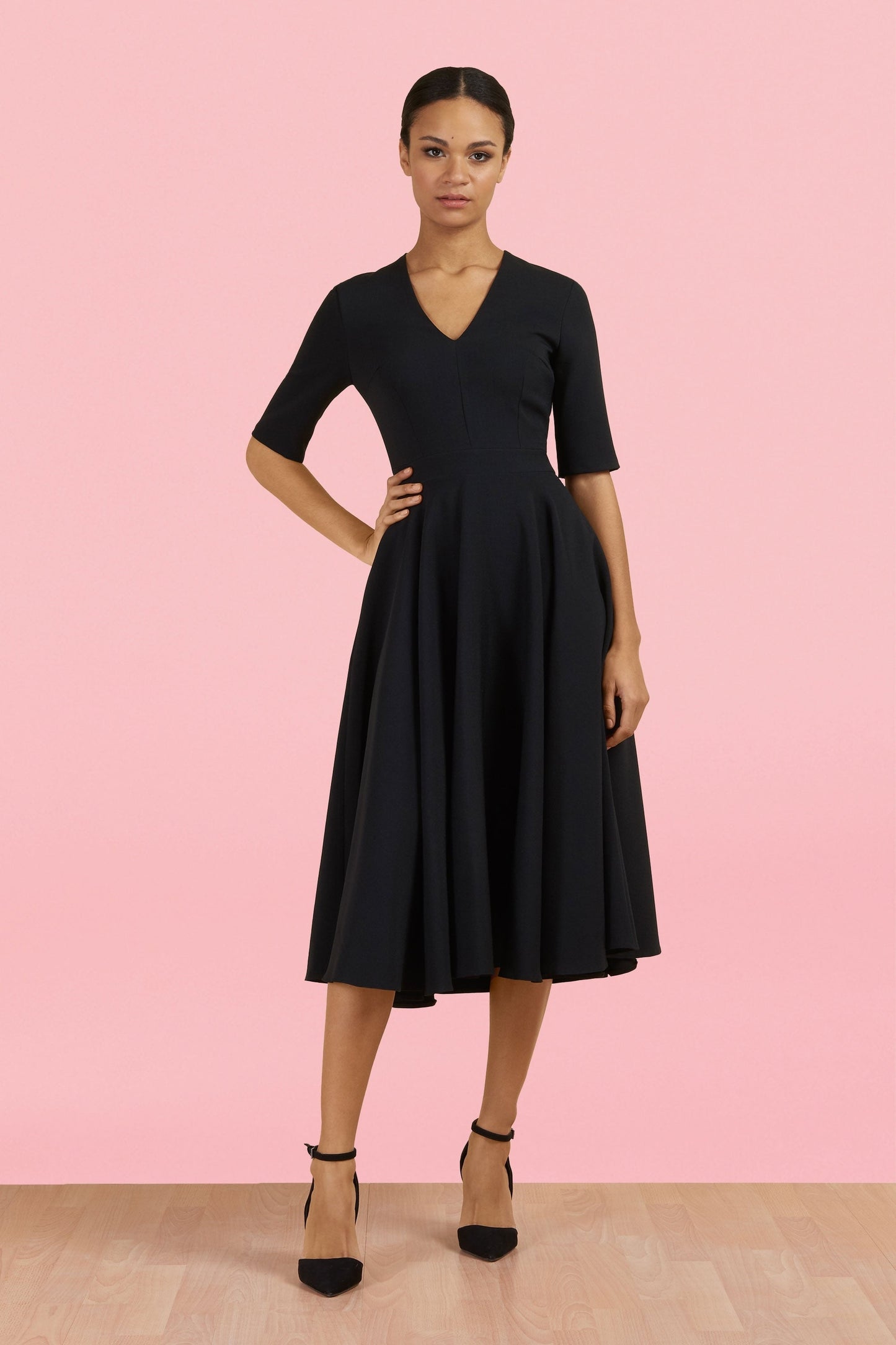 Susy - Abito Midi Donna Elegante Moderno
