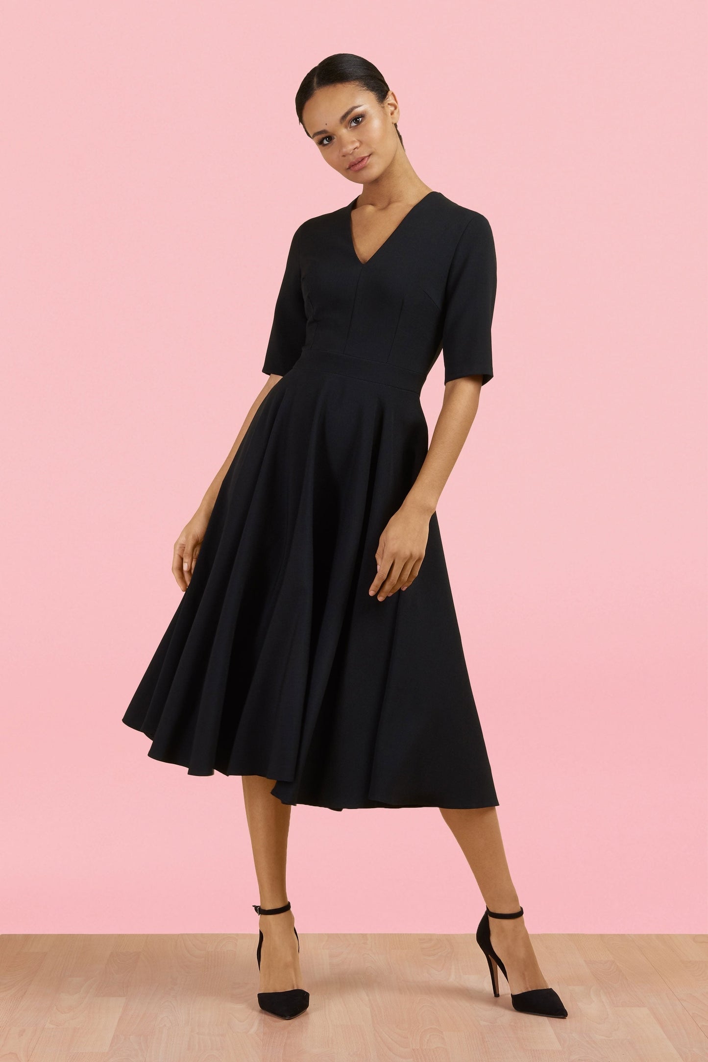 Susy - Abito Midi Donna Elegante Moderno