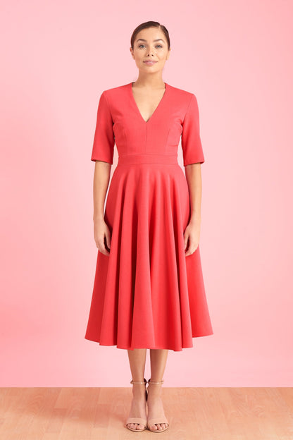 Susy - Abito Midi Donna Elegante Moderno