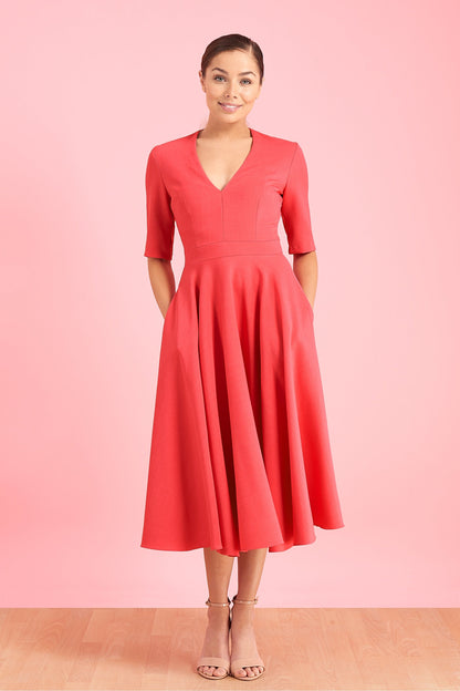 Susy - Abito Midi Donna Elegante Moderno