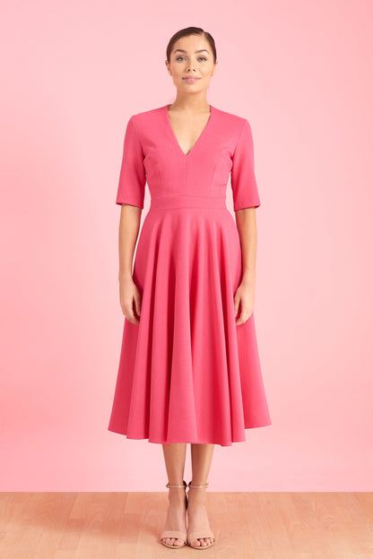 Susy - Abito Midi Donna Elegante Moderno
