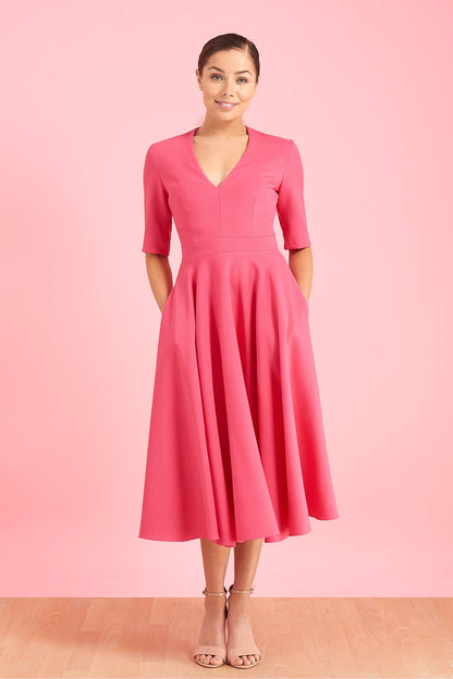 Susy - Abito Midi Donna Elegante Moderno