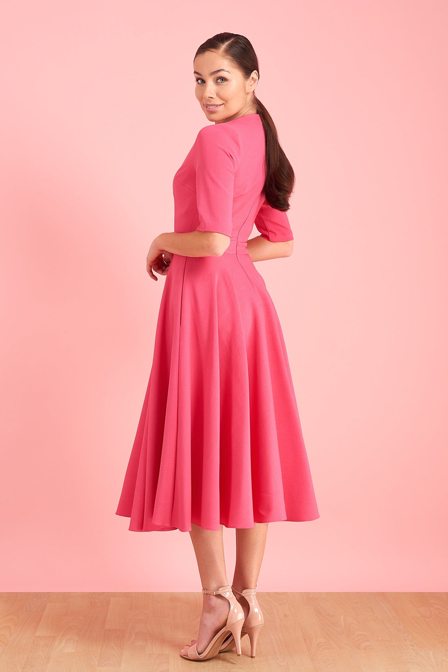 Susy - Abito Midi Donna Elegante Moderno