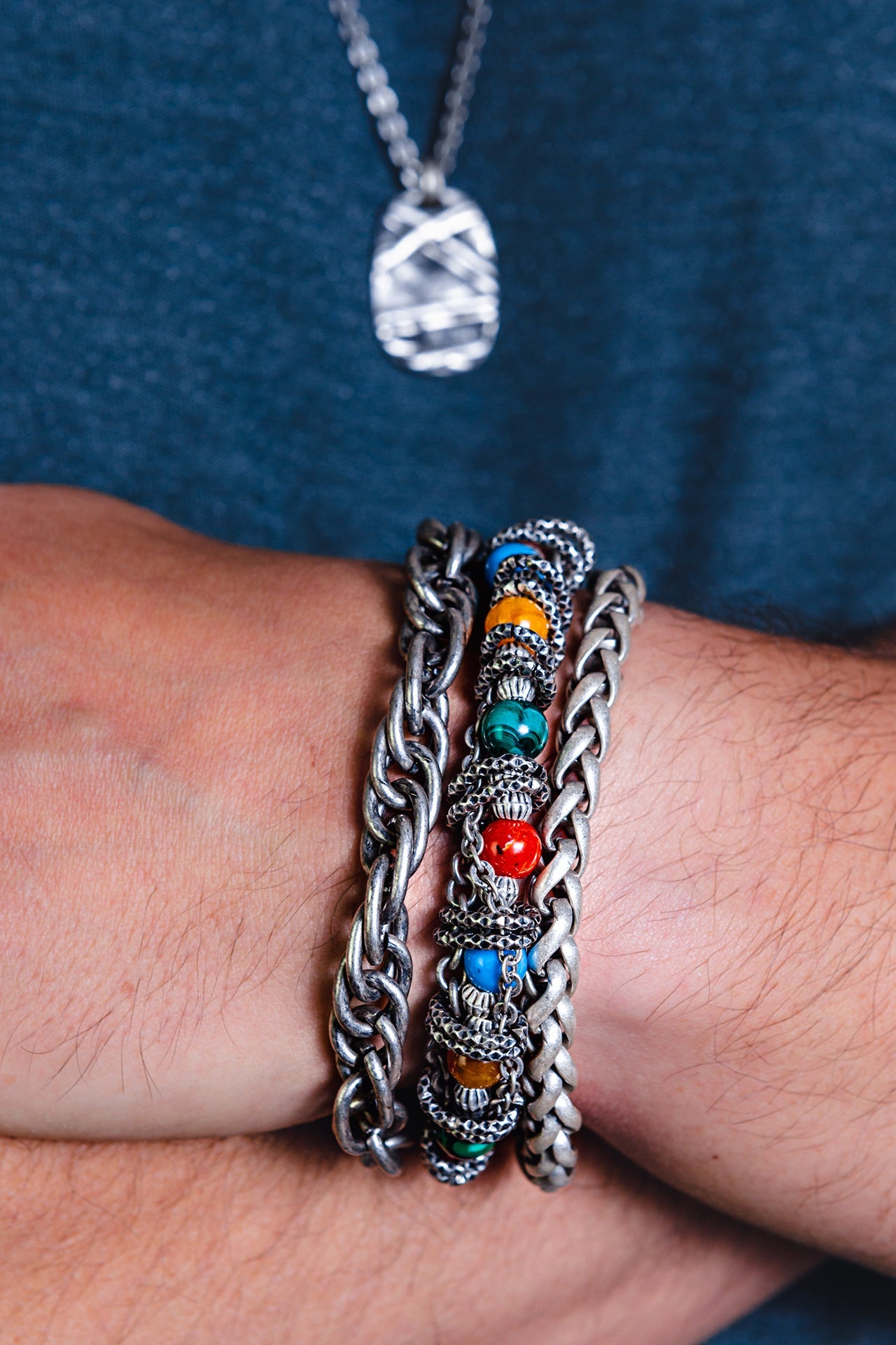 Pierino - Bracciale Uomo Elegante Stile Moderno