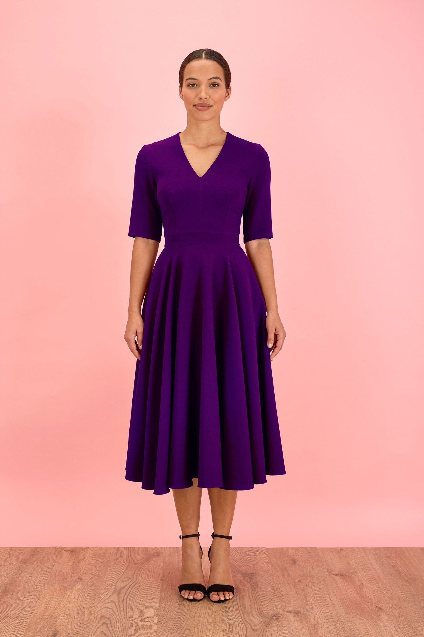 Susy - Abito Midi Donna Elegante Moderno