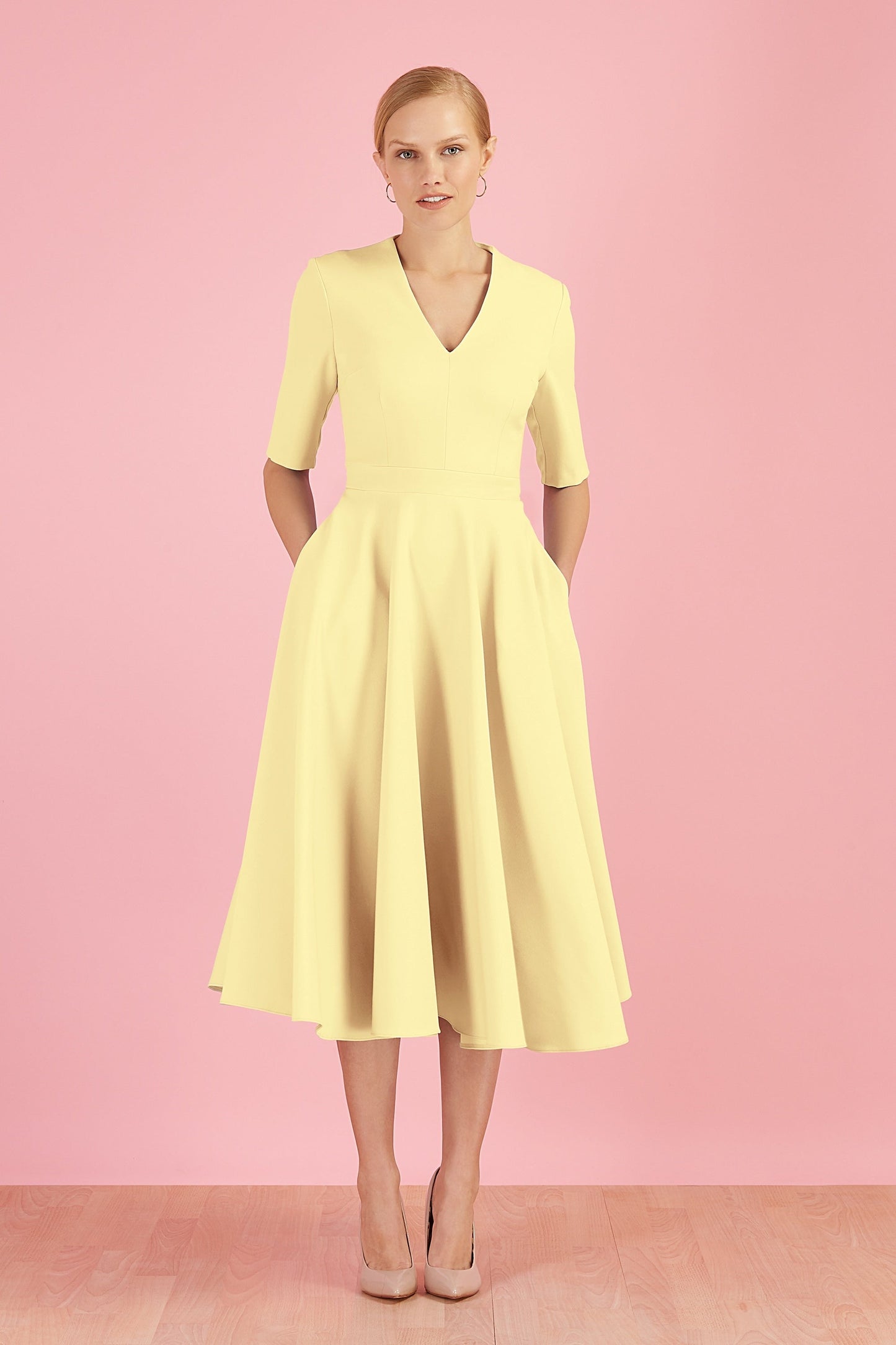 Susy - Abito Midi Donna Elegante Moderno