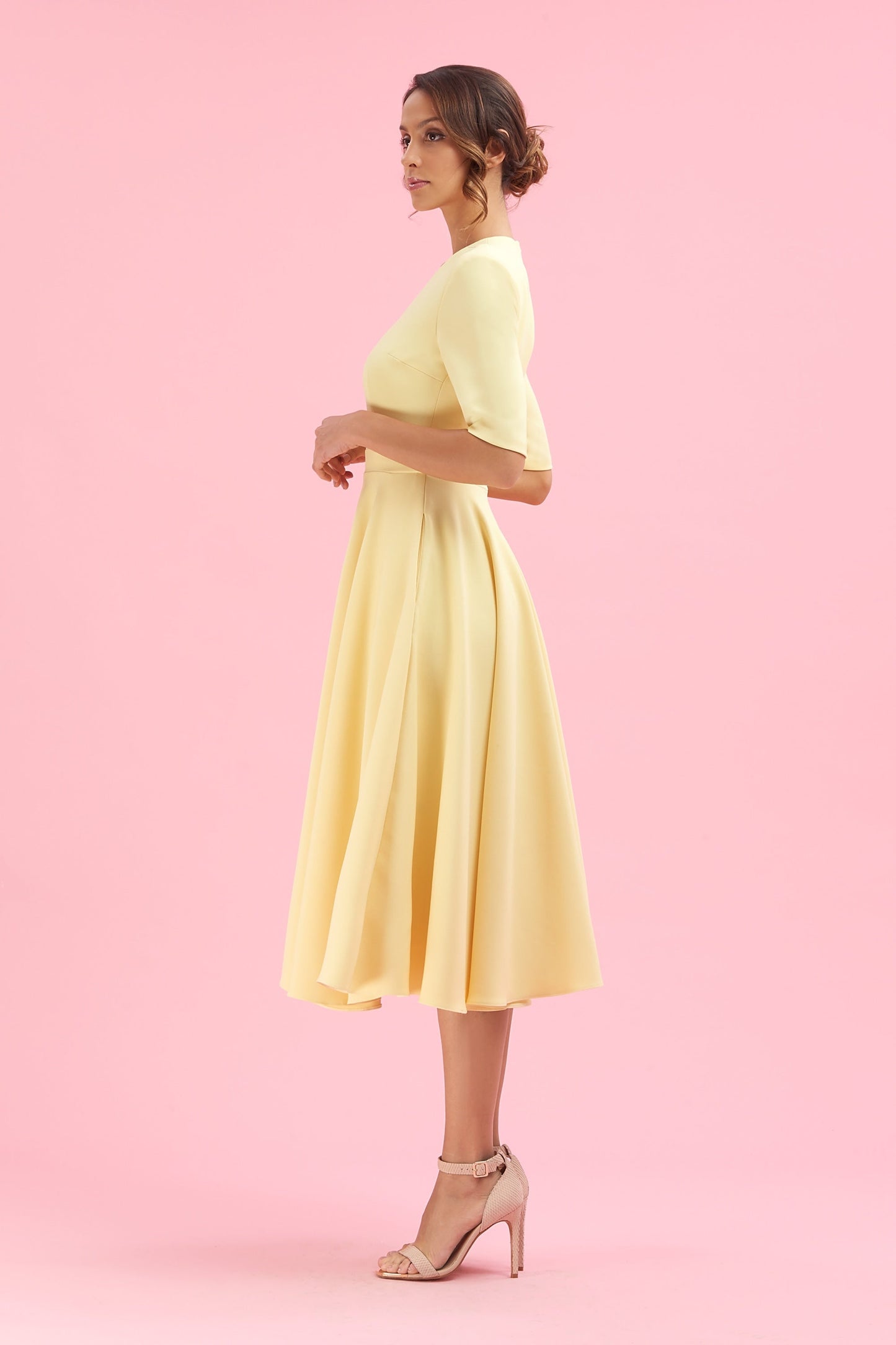 Susy - Abito Midi Donna Elegante Moderno