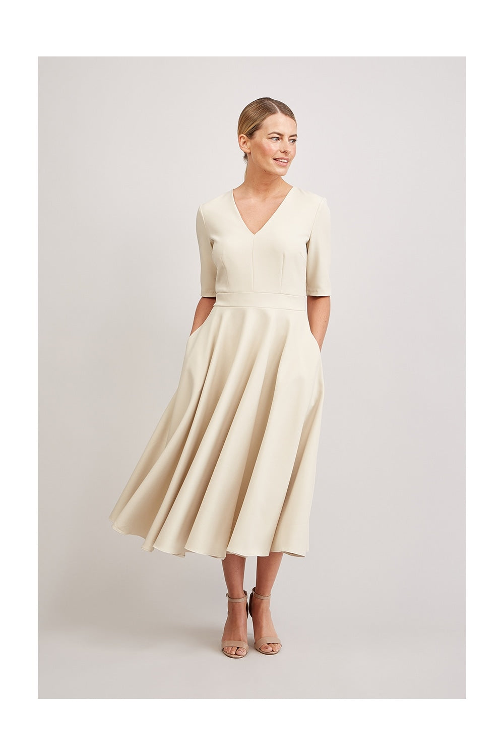 Susy - Abito Midi Donna Elegante Moderno