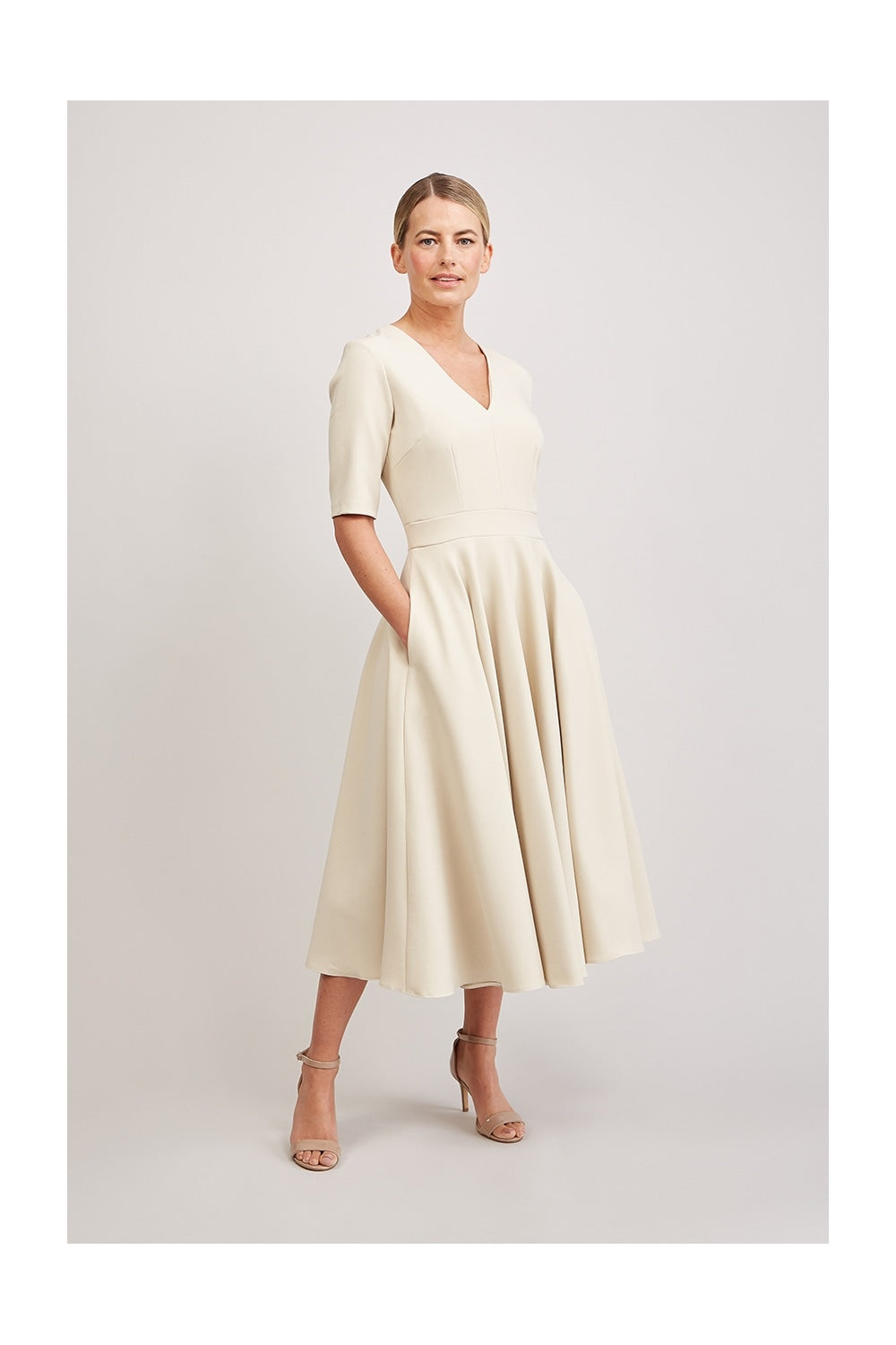 Susy - Abito Midi Donna Elegante Moderno