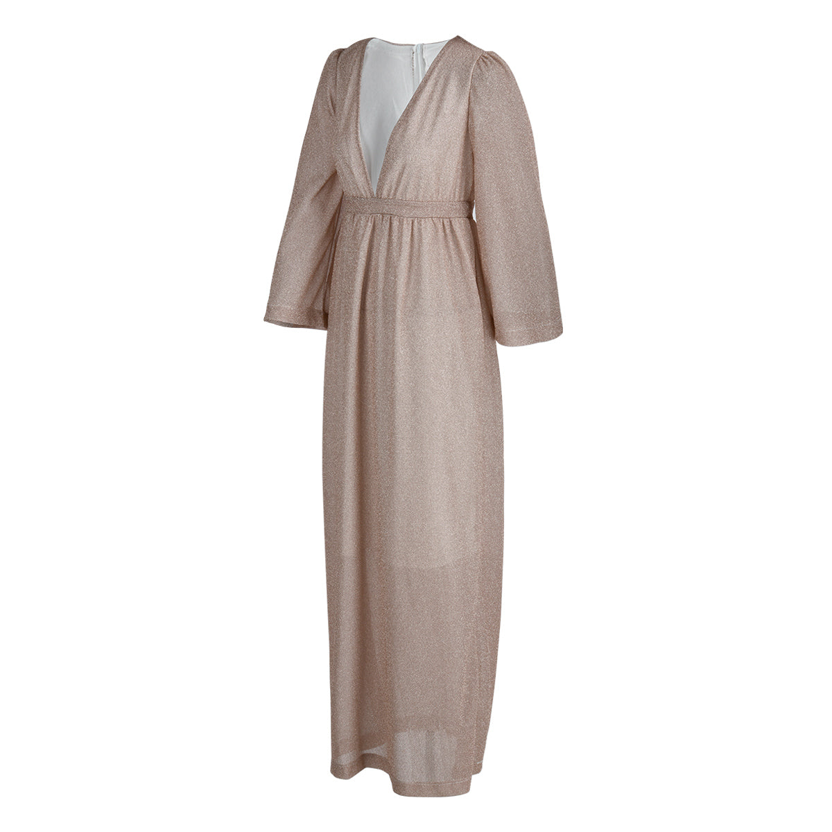 Silvia - Abito Elegante Scollo V Patchwork Sera