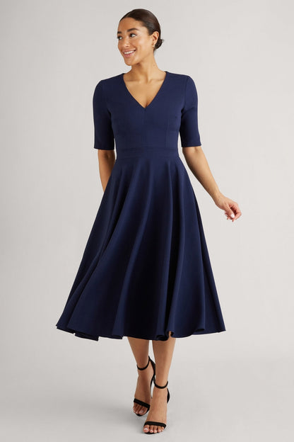 Susy - Abito Midi Donna Elegante Moderno