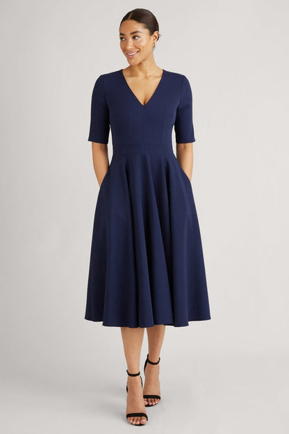 Susy - Abito Midi Donna Elegante Moderno