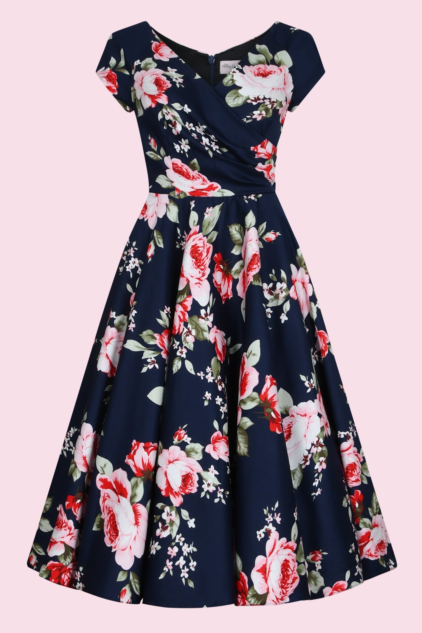 Simona - Abito Donna Elegante Linea Swing