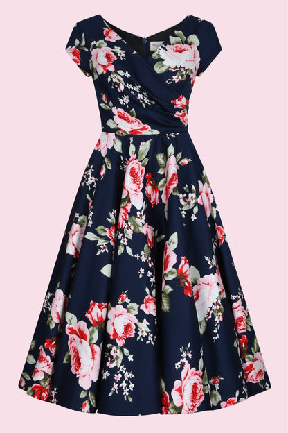Simona - Abito Donna Elegante Linea Swing