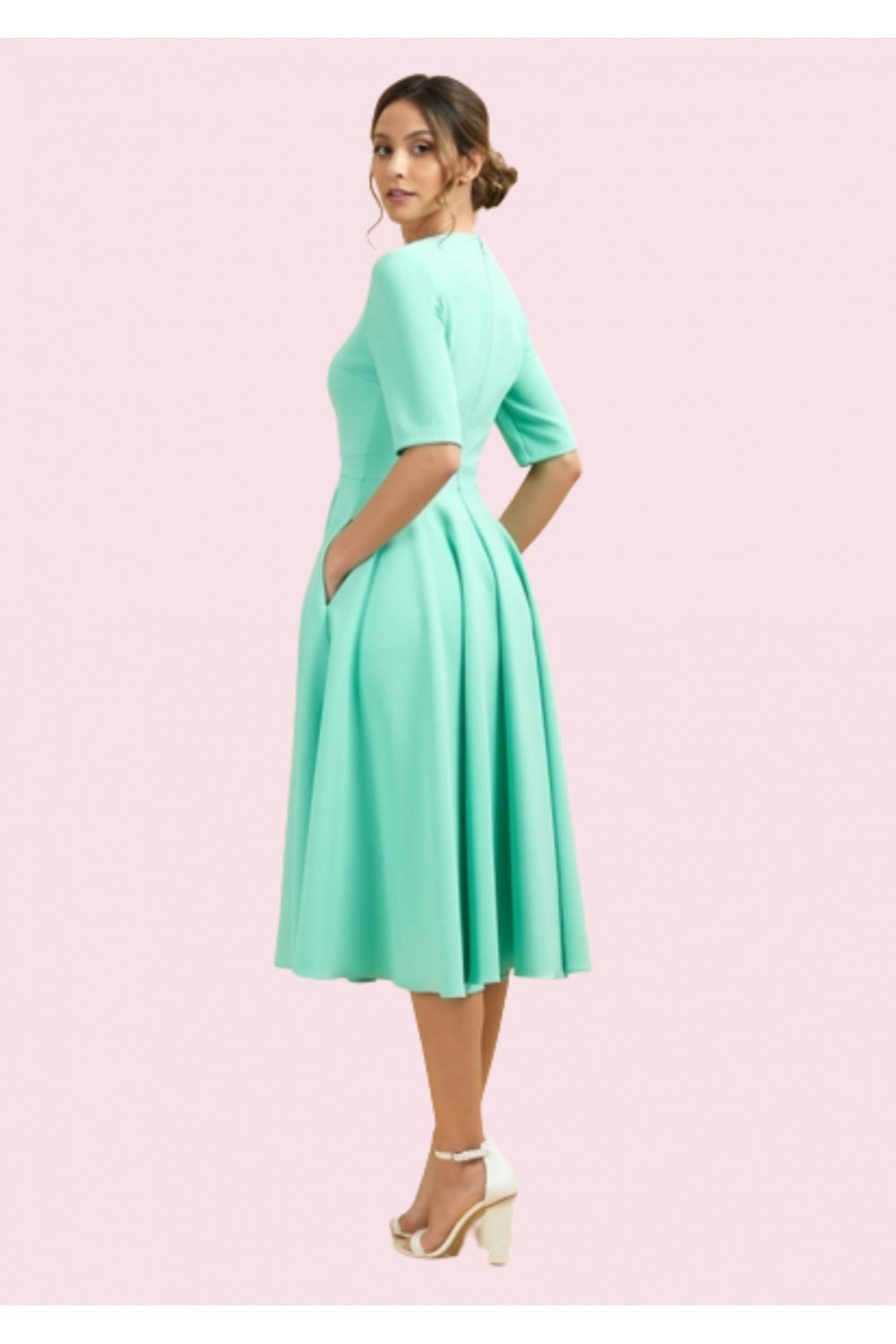 Susy - Abito Midi Donna Elegante Moderno