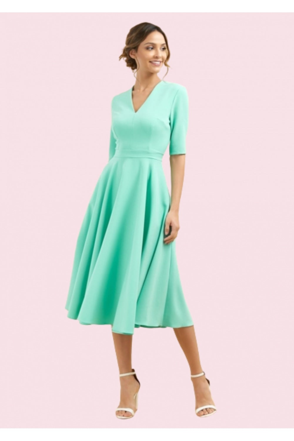 Susy - Abito Midi Donna Elegante Moderno