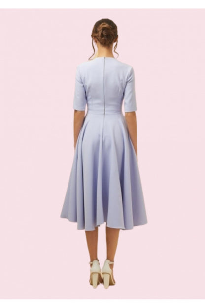 Susy - Abito Midi Donna Elegante Moderno