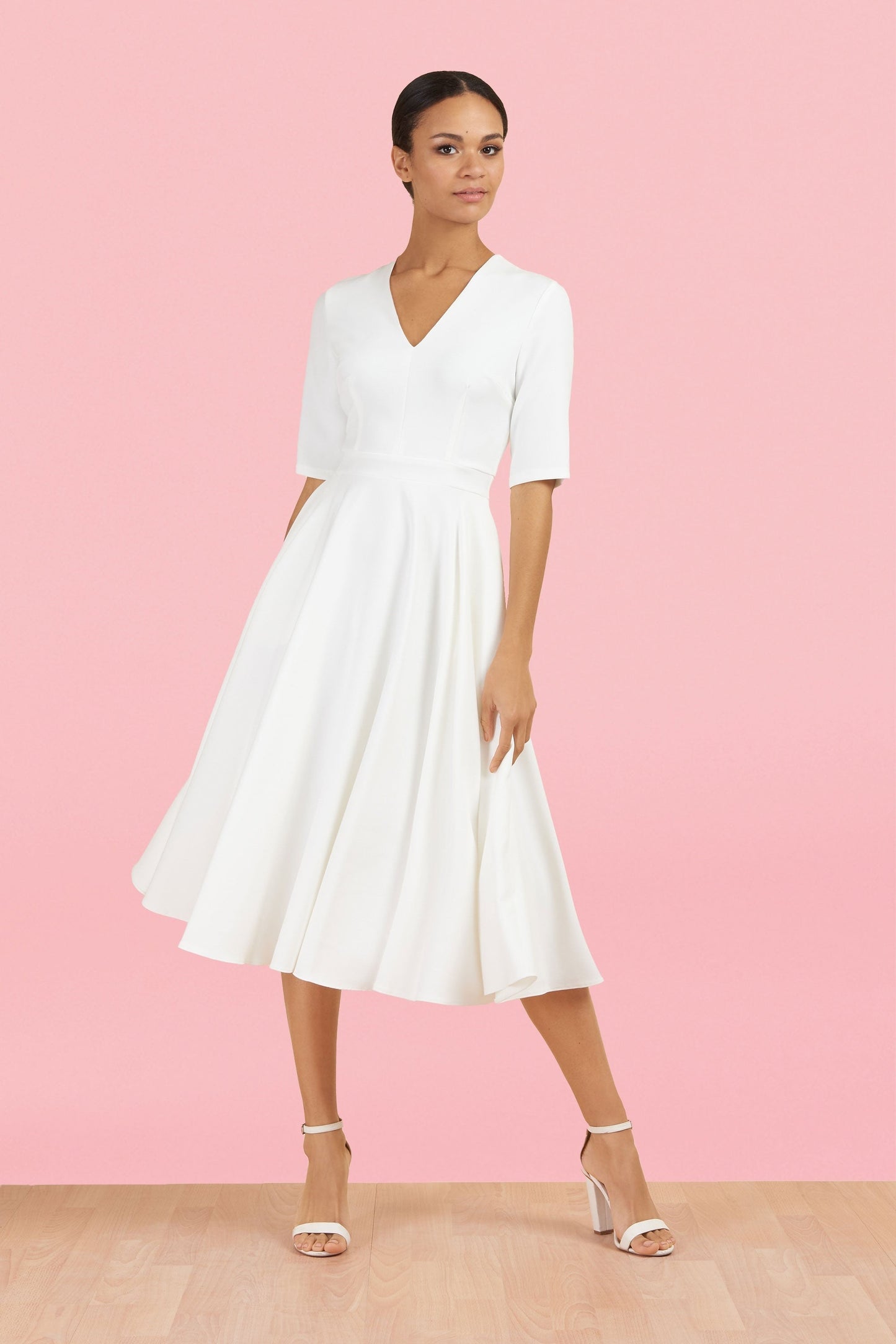 Susy - Abito Midi Donna Elegante Moderno