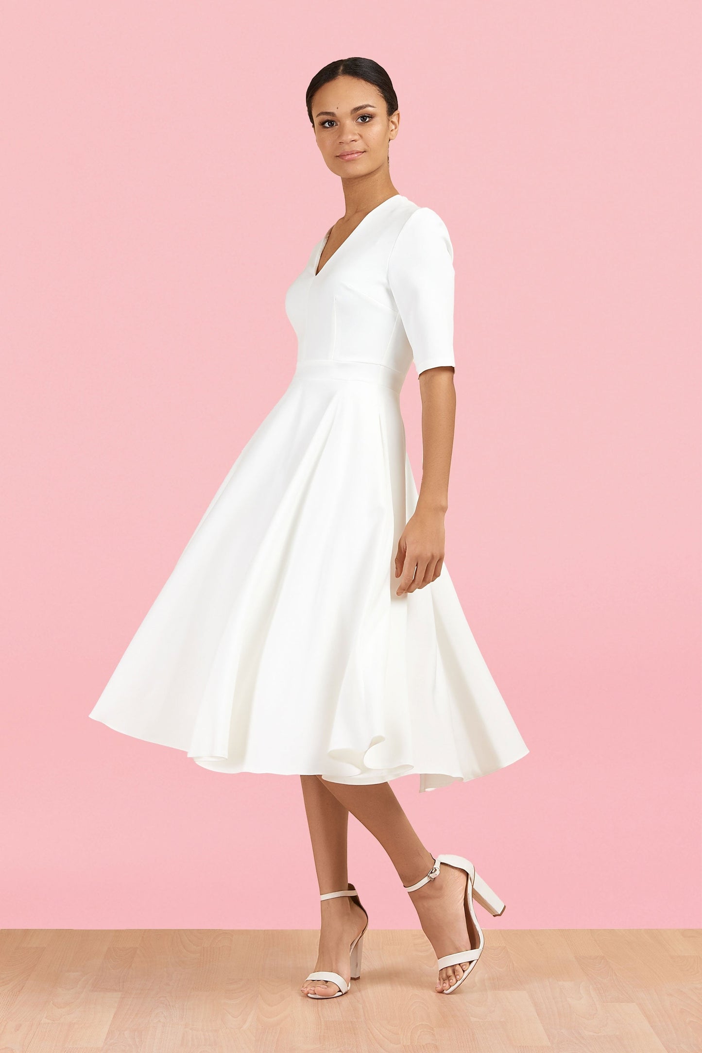 Susy - Abito Midi Donna Elegante Moderno