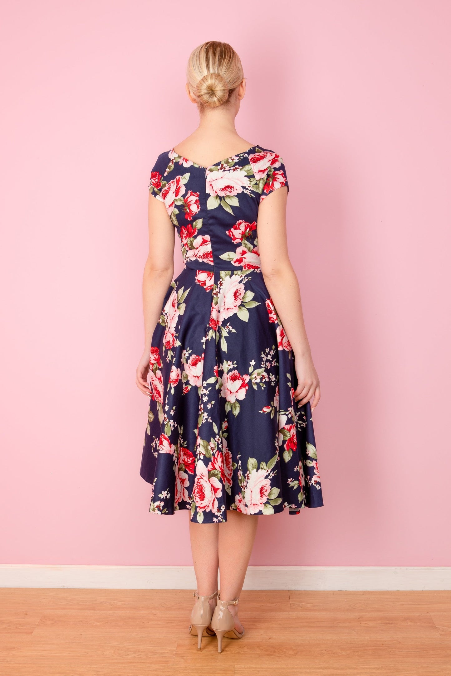 Simona - Abito Donna Elegante Linea Swing