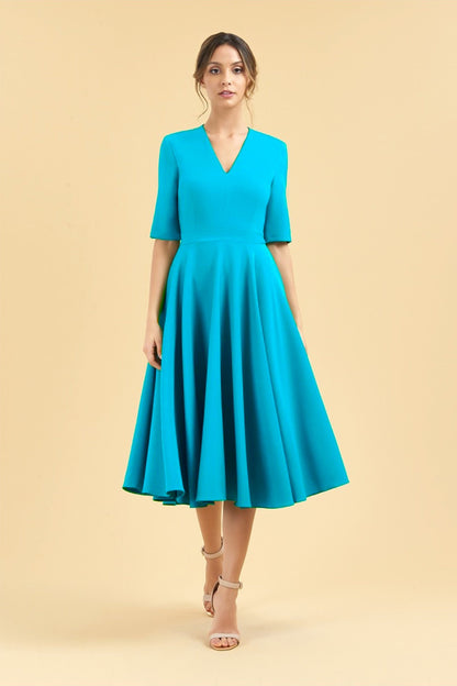 Susy - Abito Midi Donna Elegante Moderno