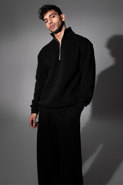 Luca - Set Coordinato Uomo Nero Stile Moderno