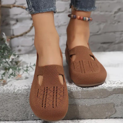 Mirinia - Scarpe Donna Comode Traspiranti Slip On Casual