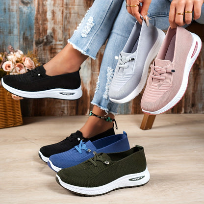 Natalina - Sneaker Donna Leggera Suola Morbida Moderna