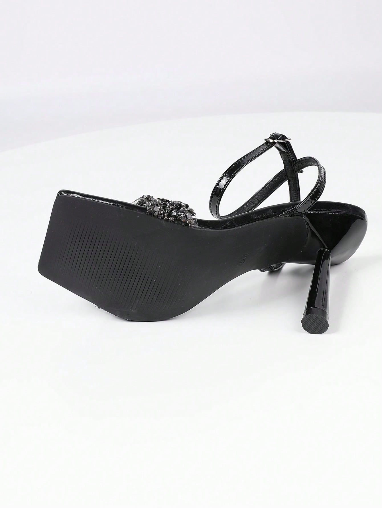 Floriana - Sandali Tacco Alto Paillettes Donna Glamour