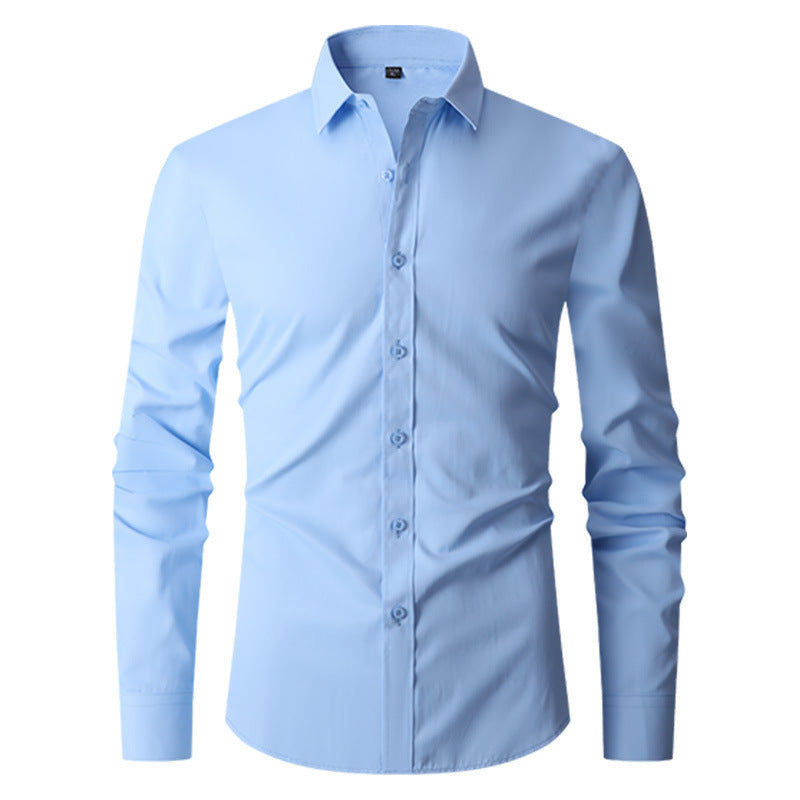 Manuel – Camicia Slim Fit Uomo Manica Lunga Stagionale