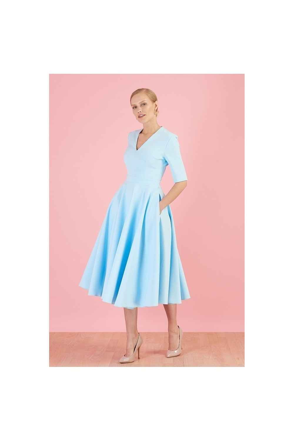 Susy - Abito Midi Donna Elegante Moderno